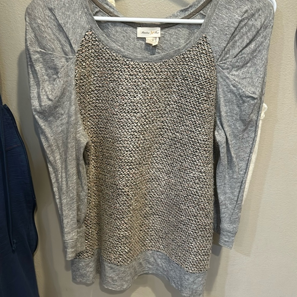 Ruched shoulder top